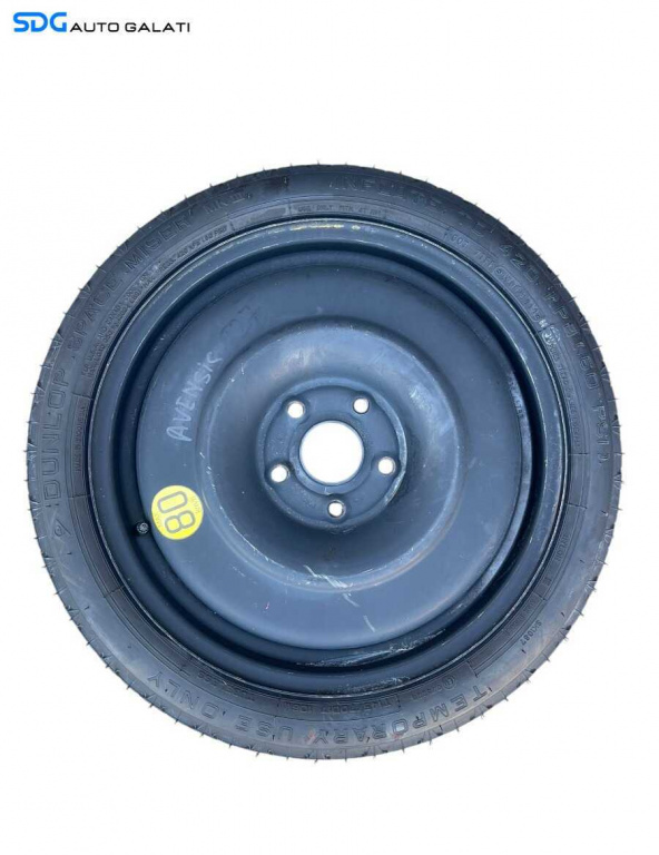 Janta Roata Tabla Rezerva Slim 5x114,3 145 70 D17 R17 17 Toyota Avensis T27 2009 - 2018 Cod 4170018 [B4212]