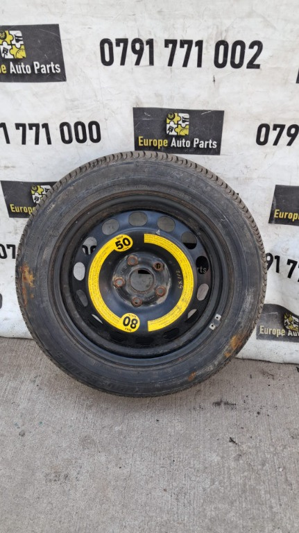 Janta tabla cu anvelopa 5x112 205/55 R16 Audi A3 A4 A6 A5 Q2 Q3 TT cod 1K0601027K