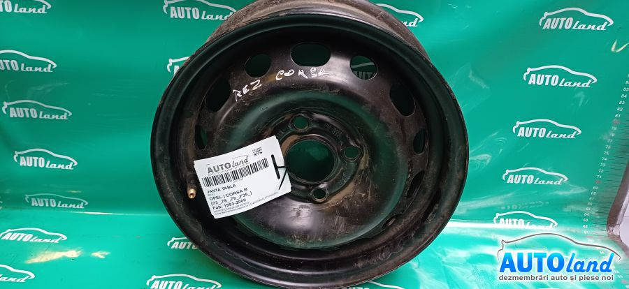 Janta Tabla R13 Opel CORSA B 73 ,78 ,79 ,F35 1993-2000
