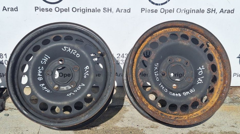 Janta tabla rezerva 5x120 R16 Opel Insignia Saab BMW