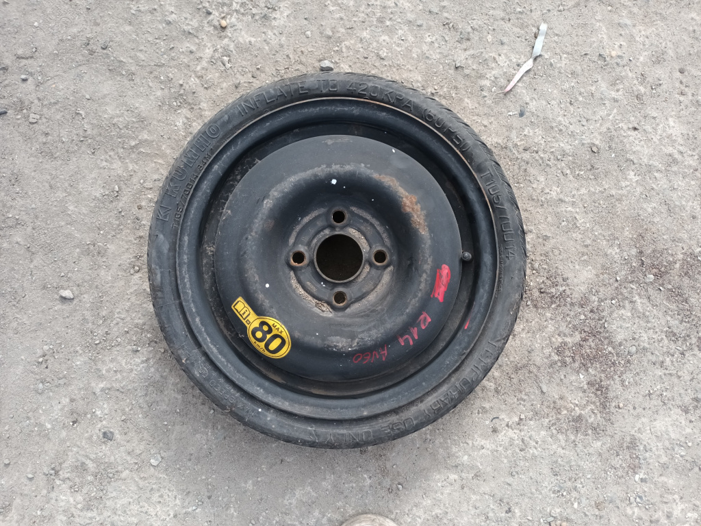 Janta Tabla Slim / Roata Rezerva Chevrolet Aveo T250 2003-2011 R14 4X100