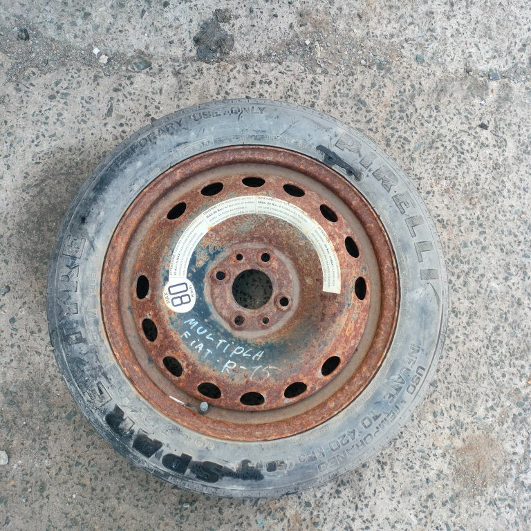 Janta Tabla Slim / Roata Rezerva Fiat Multipla (186) 1998-2010 R15