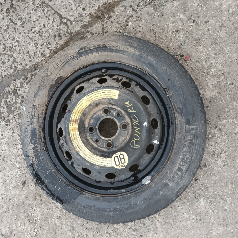 Janta Tabla Slim / Roata Rezerva Fiat Punto (188) 1999-2010 R14 4X98