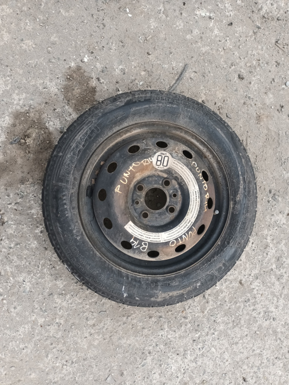 Janta Tabla Slim / Roata Rezerva Fiat Punto (188) 1999-2010 R14 4X98
