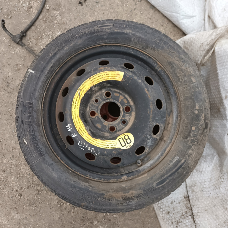 Janta Tabla Slim / Roata Rezerva Fiat Punto (188) 1999-2010 R14 4X98