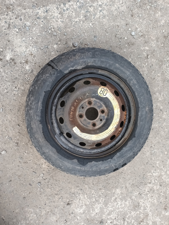 Janta Tabla Slim / Roata Rezerva Fiat Punto (188) 1999-2010 R14 4X98