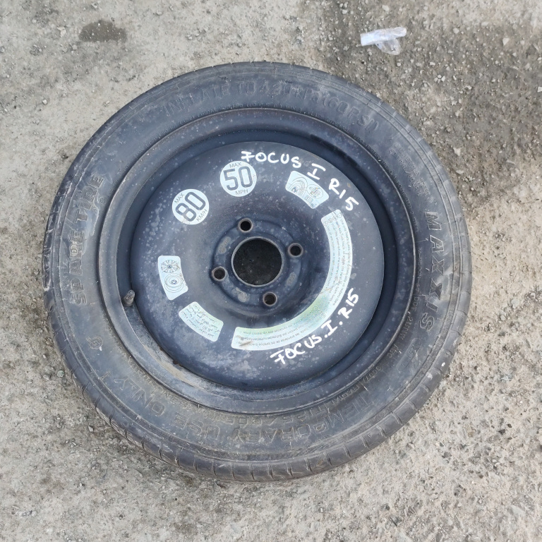 Janta Tabla Slim / Roata Rezerva Ford Focus Mk 1 1998-2004 R15 4X108