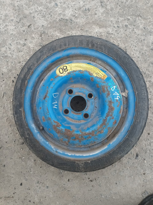 Janta Tabla Slim / Roata Rezerva Opel Astra G 1998-2009 R14 4X100