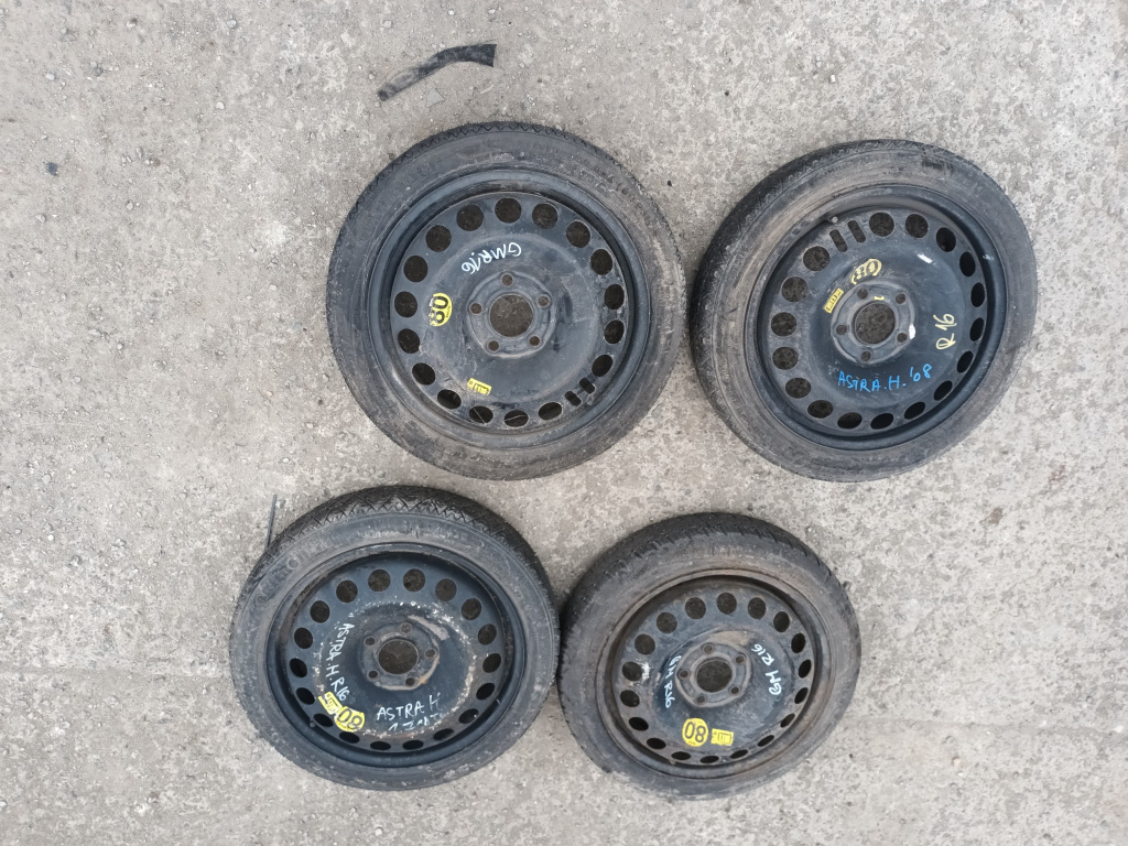 Janta Tabla Slim / Roata Rezerva Opel Astra H 2004-2012 R16 5X110