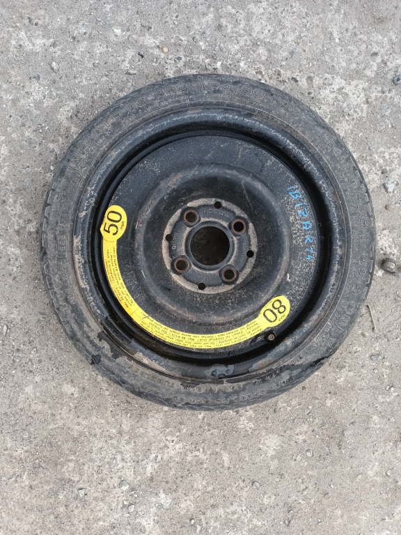 Janta Tabla Slim / Roata Rezerva R14,4x100 Seat IBIZA Mk4 (6L) 2002 - 2008