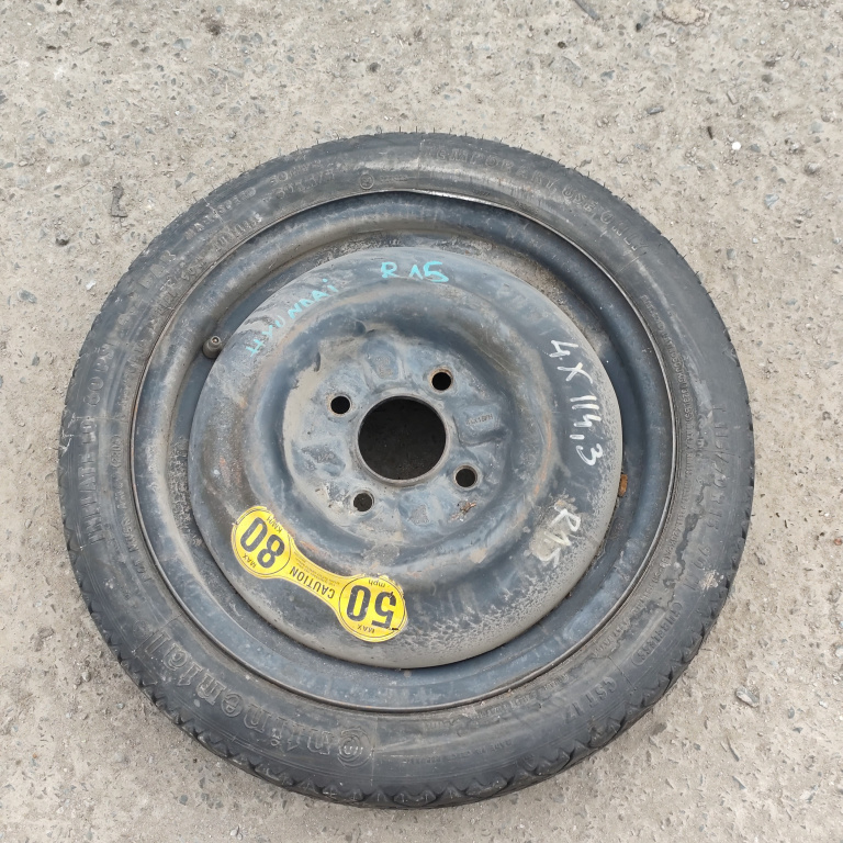 Janta Tabla Slim / Roata Rezerva R15,4x114.3 Kia CARENS 2 (FJ) 2002 - 2006