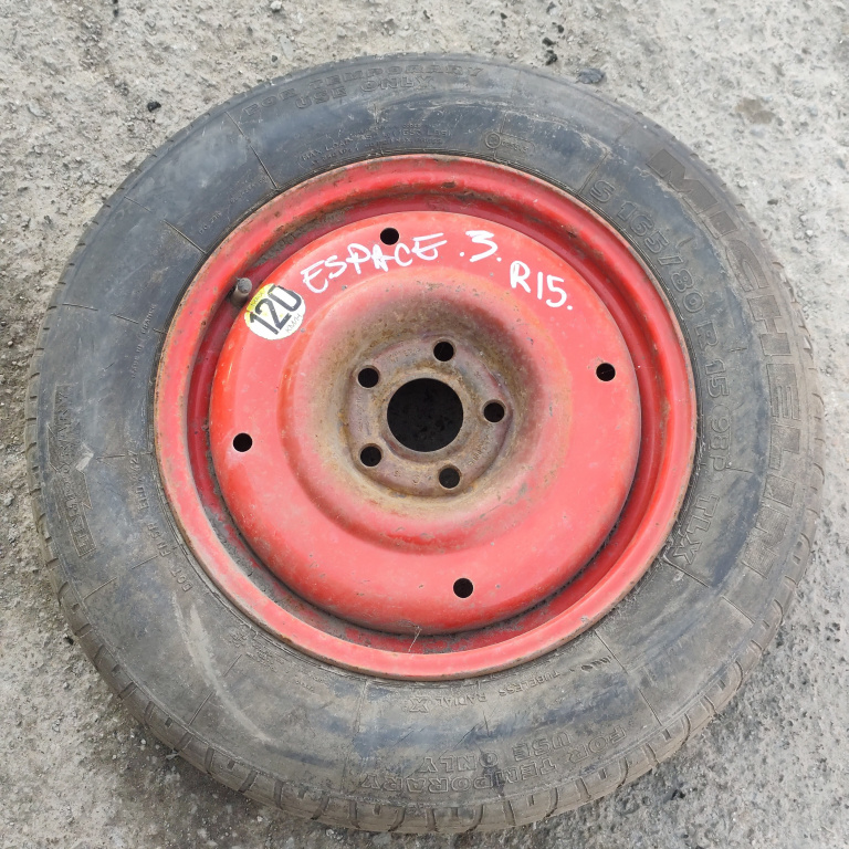 Janta Tabla Slim / Roata Rezerva Renault Espace Mk 3 1996-2002 R15 5X108