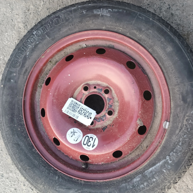 Janta Tabla Slim / Roata Rezerva Renault Laguna 2 2001-2007 R16 18565R1693M, 18565R16