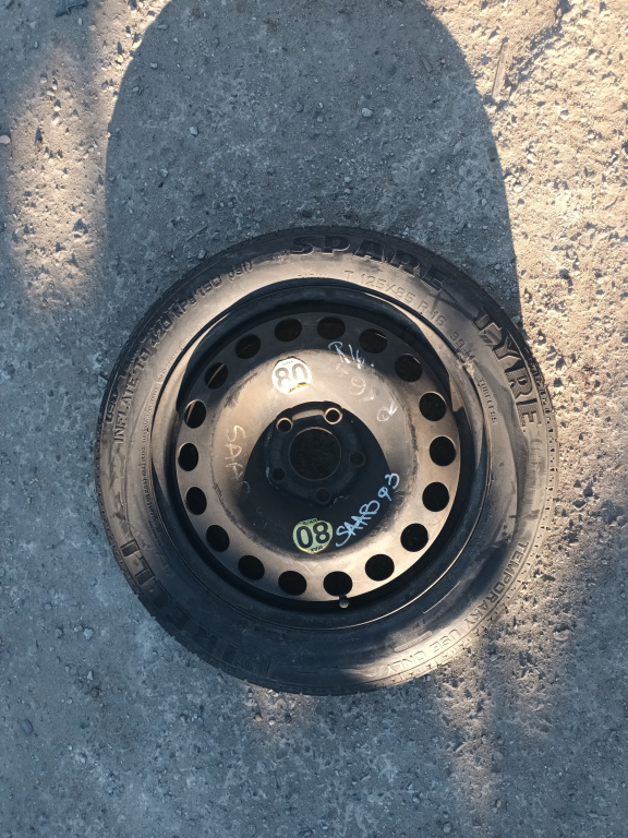 Janta Tabla Slim / Roata Rezerva Saab 9-3 (Ys3D) 1998-2003 R16 5X110