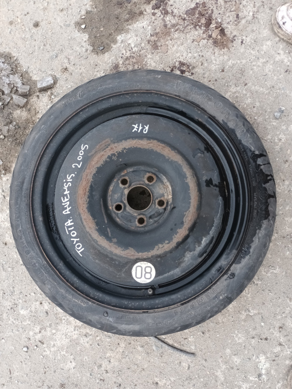 Janta Tabla Slim / Roata Rezerva Toyota Avensis (T25) 2003-2008 R17 5X100