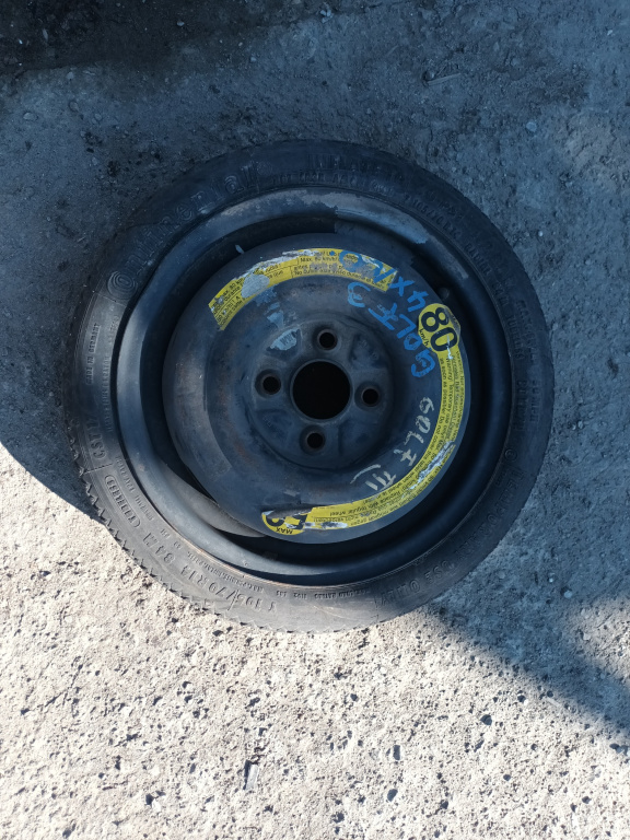 Janta Tabla Slim / Roata Rezerva Vw Golf 3 1991-1997 R14 4X100