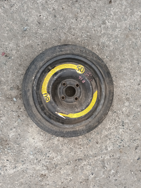Janta Tabla Slim / Roata Rezerva Vw Polo (6N1) 1994-1999 R14 4X100
