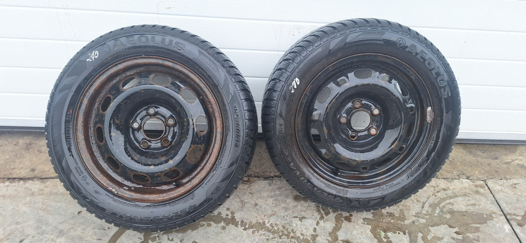 Jante 14 - 5 prezoane Volkswagen Golf 4 (1997-2005) 1.9 Motorina 2003, 185/60R14 / 1J0601027N / 6JX14H2 / ET38 / 6Q0601027A / ET43