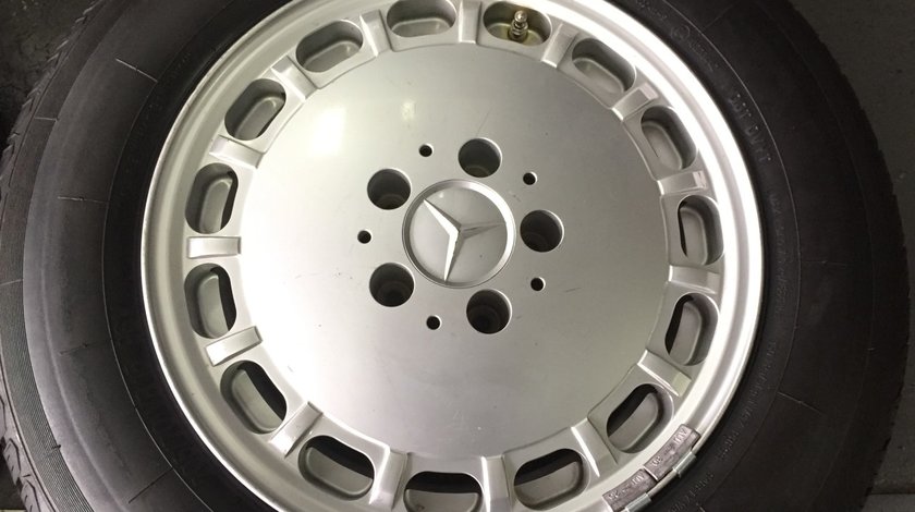 Jante 15 Gullideckel originale Mercedes anv. 205/70R15 Vrede