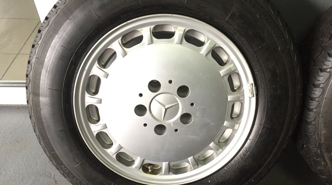 Jante 15 Gullideckel originale Mercedes anv. 205/70R15 Vrede