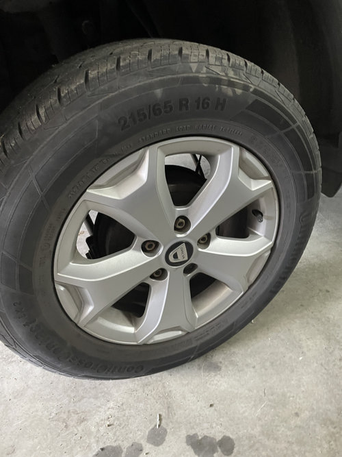 Jante 16 - 5 prezoane Dacia Duster 2019, 215/65R16