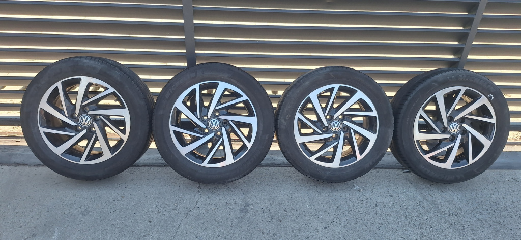 Jante 16 - 5 prezoane Volkswagen Golf 7 (2012-2017) 1.6 Motorina 2015, 205/55R16 / 5G0601025DS / 5G0601025DM / 6.5JX16H2 / ET46