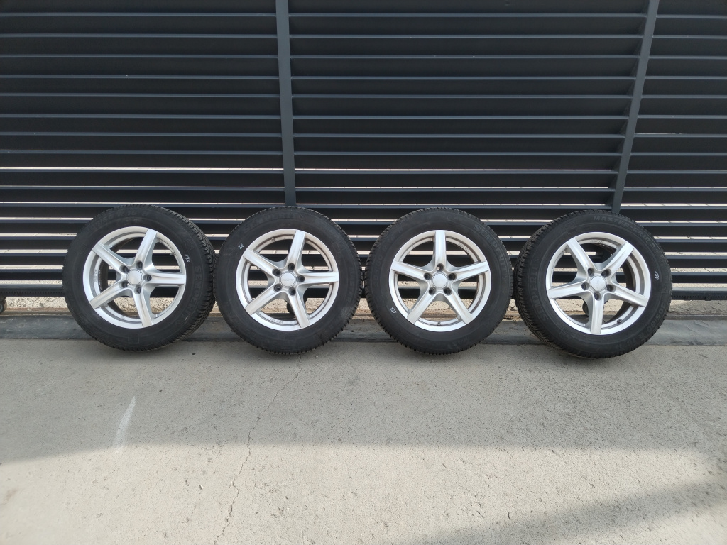 Jante 16 - 6 prezoane Kia Ceed 2 (2012-2018) 1.6 Motorina 2016, 205/60R16H / 6,5JX16H2 / ET39 / KBA 48069 / CAUCIUCURI IARNA NOI