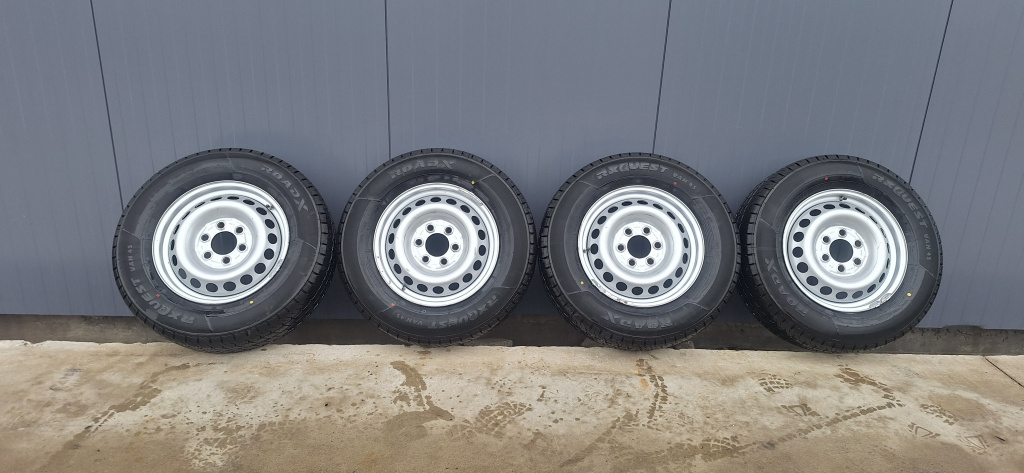 Jante 16 - 6 prezoane Mercedes-Benz Sprinter (2009->) [906] 2.2 Motorina 2016, 235/65R16C / A0014014802 / 6 1/2JX16H2 / ET62 / M+S