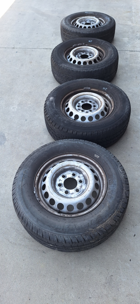 Jante 16 - 6 prezoane Mercedes-Benz Sprinter (2009->) [906] 2.2 Motorina 2016, 235/65R16C / A0014014802 / 6 1/2JX16H2 / ET62