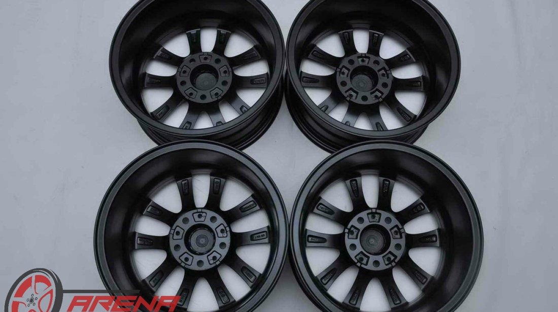 Jante 16 inch Originale BMW Seria 1 F20 F21 R16 Style 411 Negru Mat