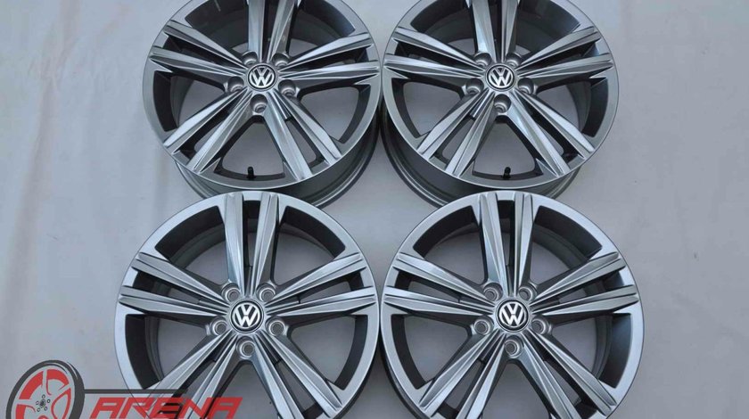 Jante 16 inch Originale VW Polo 6R Sebring Gri Antracit R-Line R16