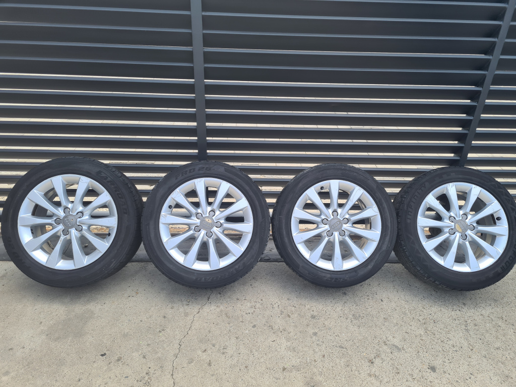 Jante 17 - 5 prezoane Audi A6 (2010-2018) [4G2, C7] 2.0 Motorina 2014, 225/55/R17 / ET39,8JX17H2 / 4G0601025AG