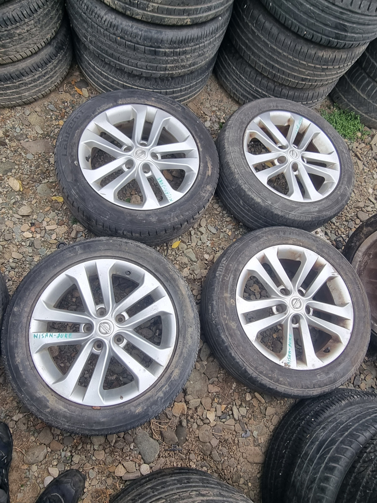 Jante 17 - 5 prezoane Nissan Juke 2012, 215/55R17