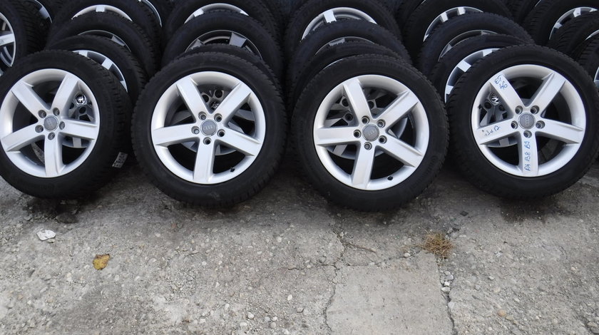 Jante 17 Audi A4 b8 ,b9 Iarna 225 50 17 Continental si Dunlop dot (1618)