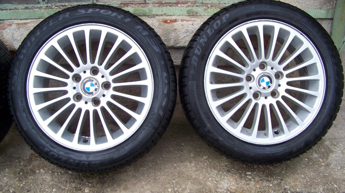 jante 17 bmw anvelope iarna runflat 5x120 seria 1 2 3 4 X1 Z3 Z4