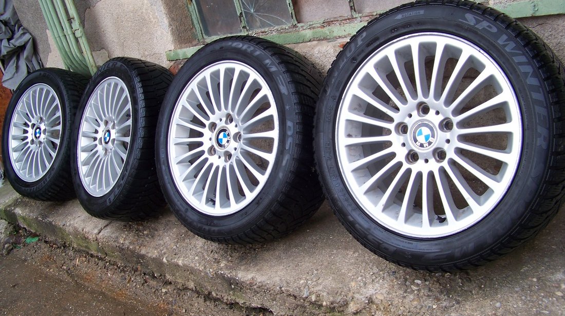 jante 17 bmw anvelope iarna runflat 5x120 seria 1 2 3 4 X1 Z3 Z4