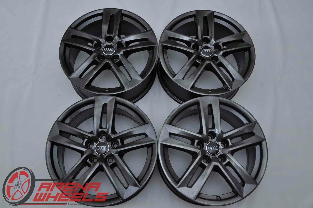 Jante 17 inch Originale Audi A4 8W B9 R17 Gri Antracit