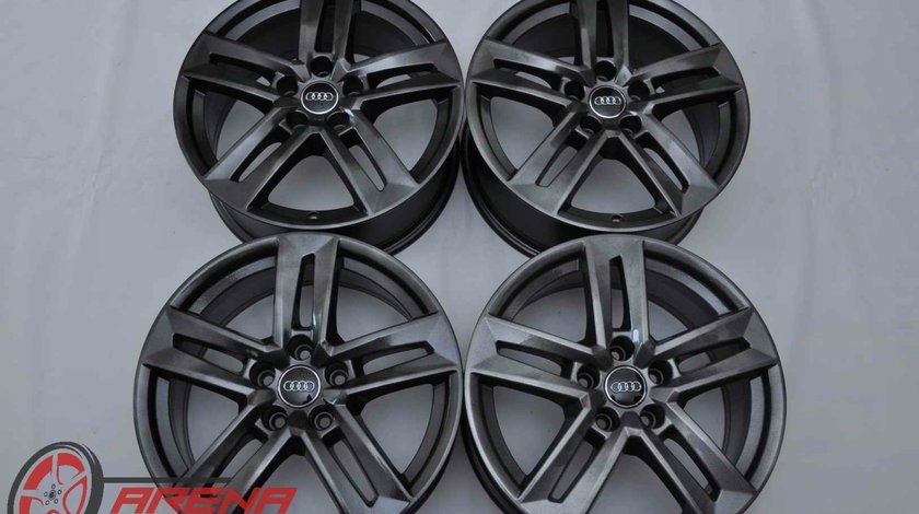 Jante 17 inch Originale Audi A4 8W B9 R17 Gri Antracit