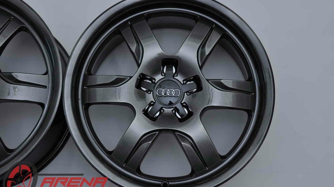 Jante 17 inch Originale Audi A5 S5 R17 ET28 Gri Antracit