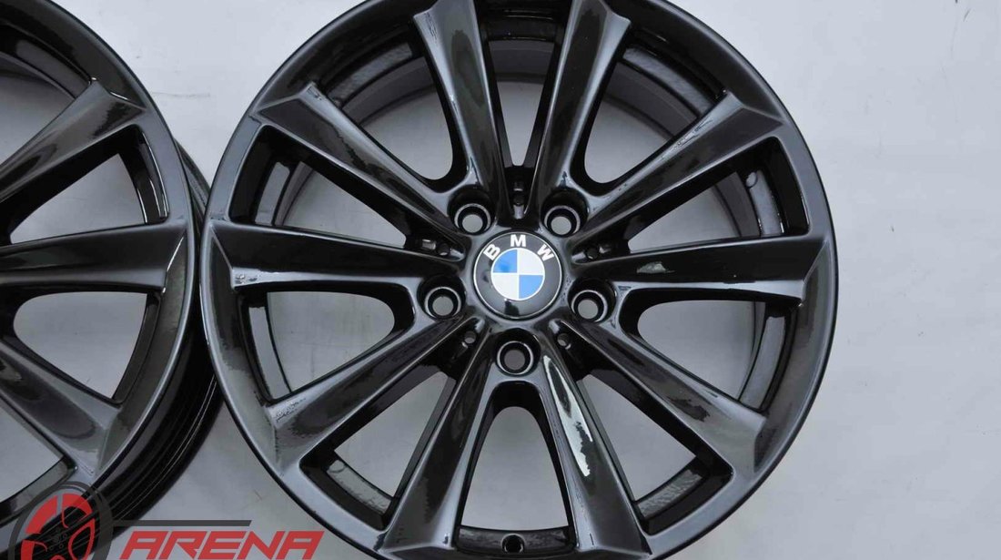 Jante 17 inch Originale BMW Seria 3 4 5 6 X1 X3 X4 F10 F11 F12 F30 F31 F32 F34 F36 R17 Negru