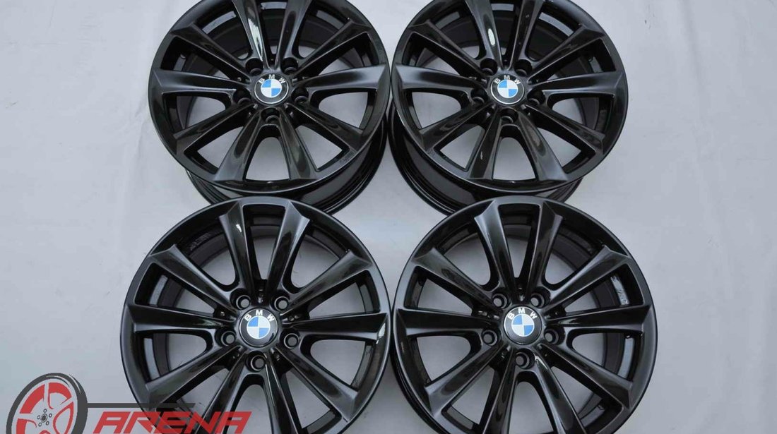 Jante 17 inch Originale BMW Seria 3 4 5 6 X1 X3 X4 F10 F11 F12 F30 F31 F32 F34 F36 R17 Negru