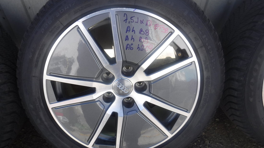 Jante 17 zoll Audi A4 b8 ,b9 Iarna 225 50 17 Goodyear dot (4418)