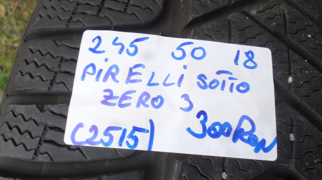 Jante 18 BMW Seria 7 F01 Iarna 245 50 18 Pirelli Senzori de Presiune