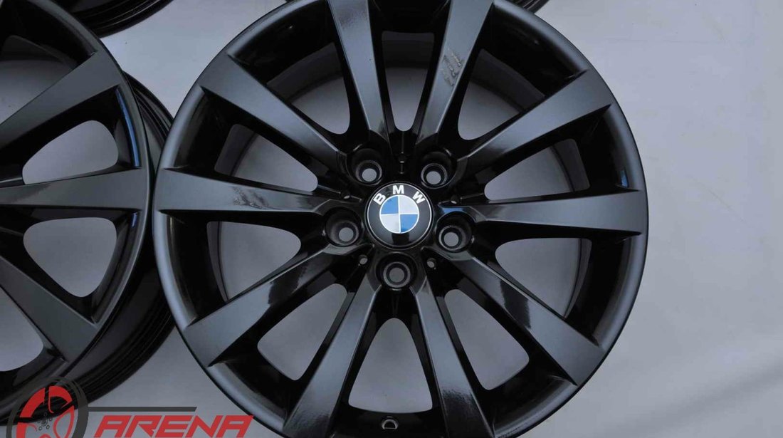 Jante 18 inch Originale BMW Seria 5 F10 F11 F07 GT Seria 6 F12 F13 F06 Seria 7 F01 F02 Negru