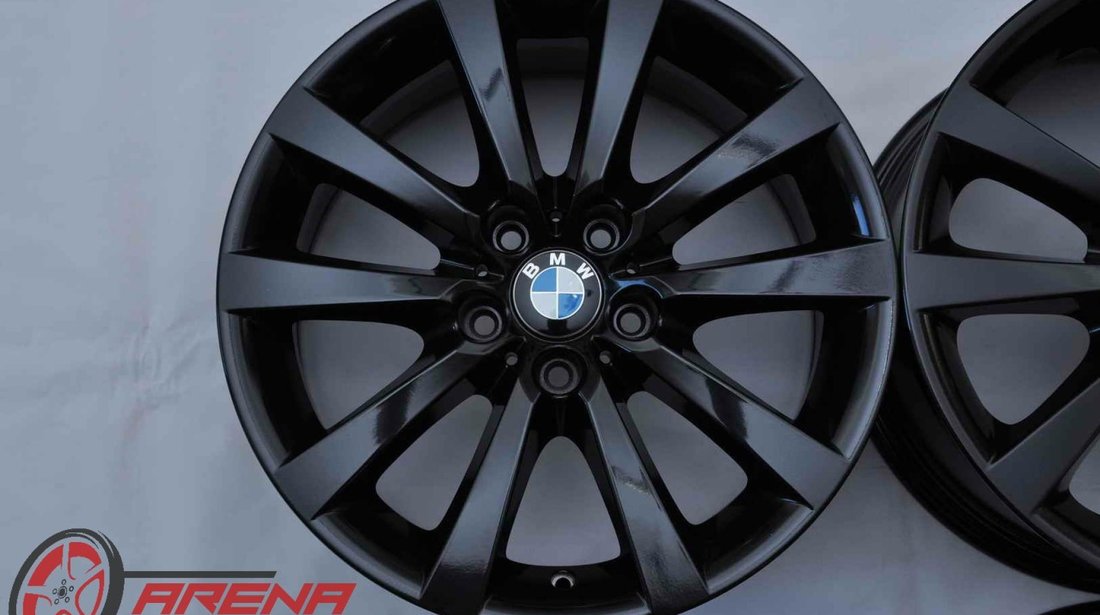 Jante 18 inch Originale BMW Seria 5 F10 F11 F07 GT Seria 6 F12 F13 F06 Seria 7 F01 F02 Negru