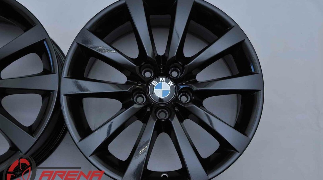 Jante 18 inch Originale BMW Seria 5 F10 F11 F07 GT Seria 6 F12 F13 F06 Seria 7 F01 F02 Negru