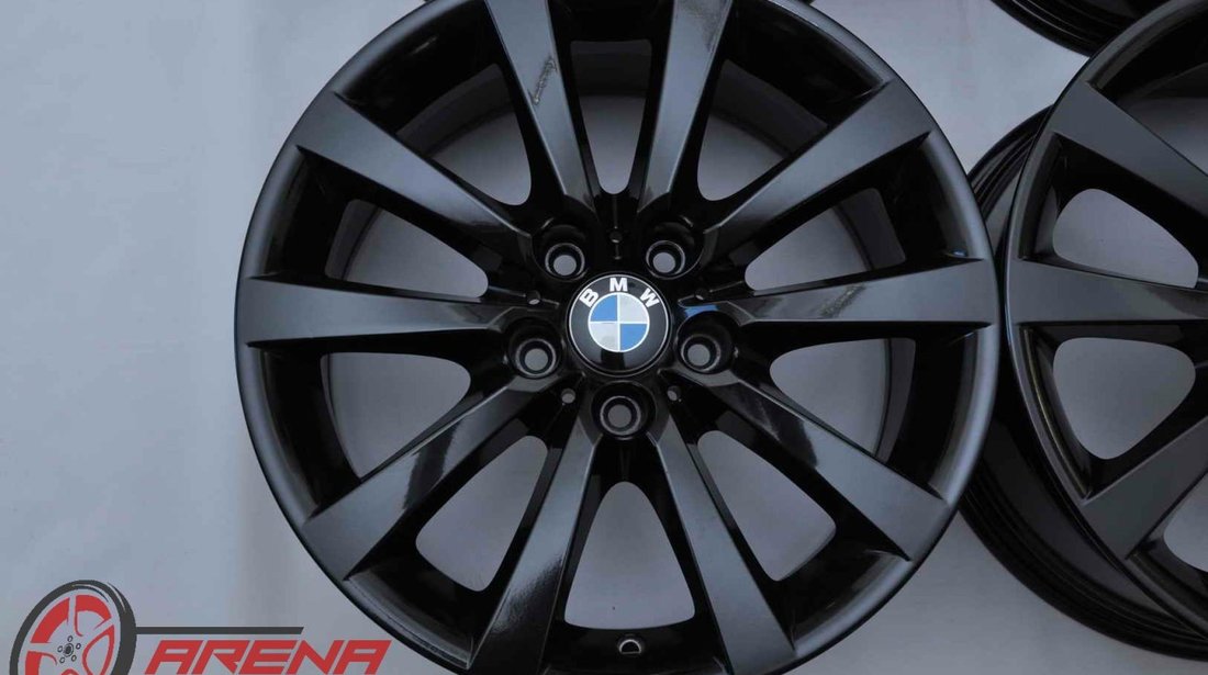 Jante 18 inch Originale BMW Seria 5 F10 F11 F07 GT Seria 6 F12 F13 F06 Seria 7 F01 F02 Negru