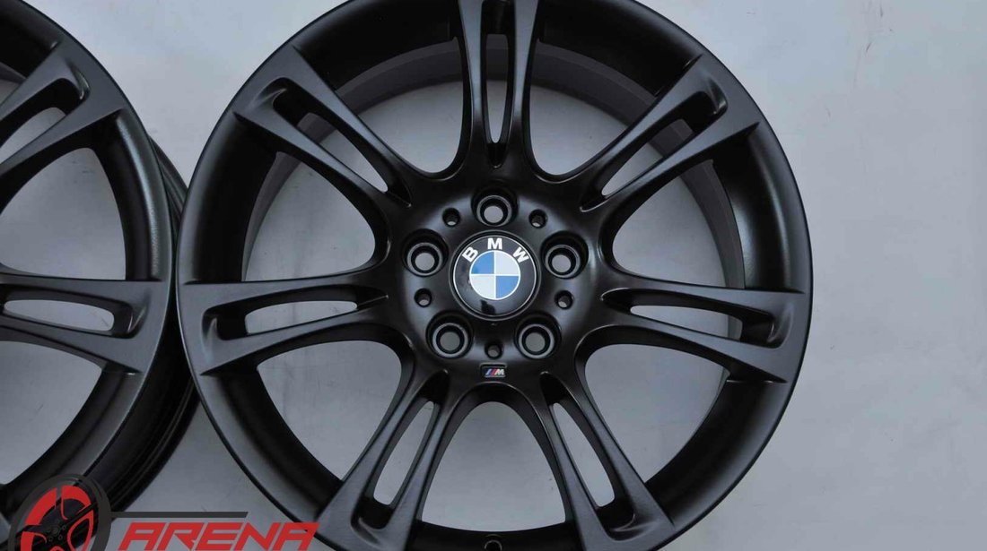 Jante 18 inch Originale BMW Seria 5 F10 F11 Seria 6 F12 F13 F06 M350 Negru Mat