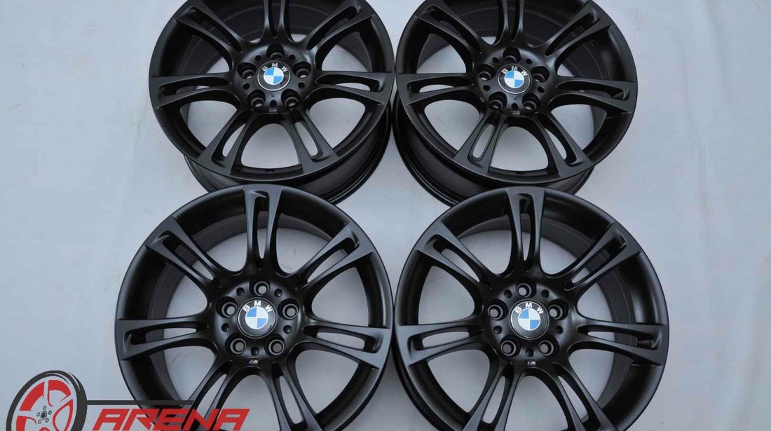 Jante 18 inch Originale BMW Seria 5 F10 F11 Seria 6 F12 F13 F06 M350 Negru Mat