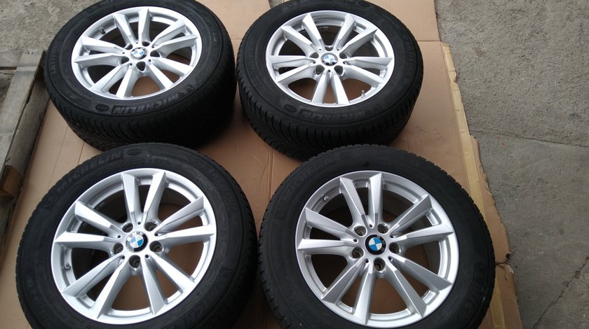 Jante 18 inch Originale BMW X5 F15 Style 446 cu anvelope de iarna 225 55 R18 - Impecabile Germany